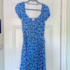 NWOT Yumi Kim cap sleeve floral dress